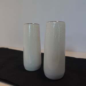 Crown Victoria Lovelace Fine China Salt and Pepper Shaker Set